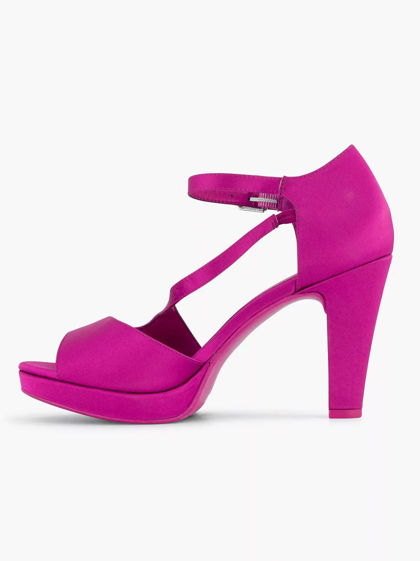 Outlet Roze Pump Satijn Dames Pumps