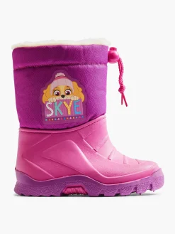 Discount Roze Regenlaars Gevoerd Kinderen Babyschoenen