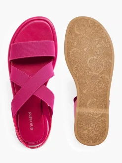 Hot Roze Sandaal Dames Sandalen