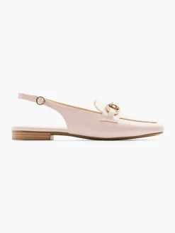 Sale Roze Slingback Sierketting Dames Pumps