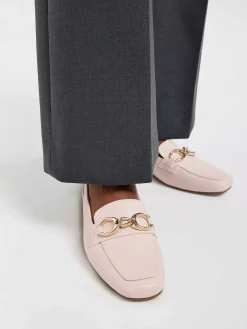 Sale Roze Slingback Sierketting Dames Pumps