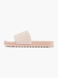 Best Roze Slipper Doorgestikt Dames Slippers