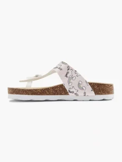 Outlet Roze Teenslipper Elastiek Kinderen Jongensschoenen