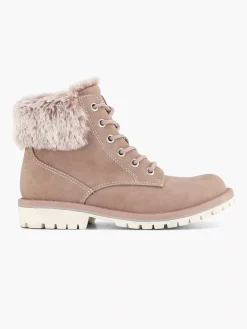 Outlet Roze Veterboot Kinderen Jongensschoenen