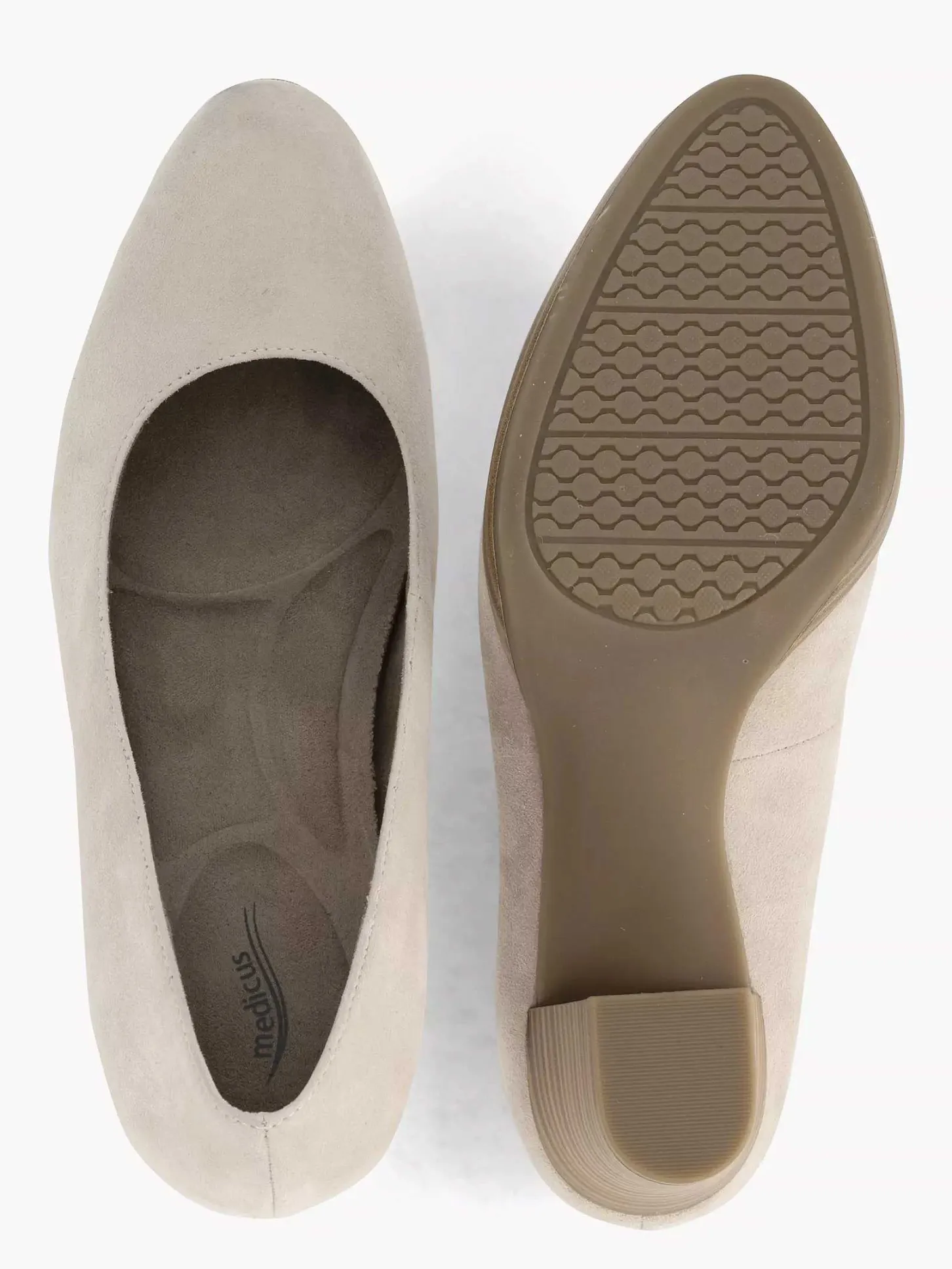 Sale Taupe Beige Comfort Pump Dames Comfort Schoenen