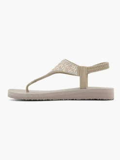 Discount Taupe Sandaal Dames Sandalen