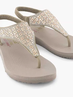 Discount Taupe Sandaal Dames Sandalen