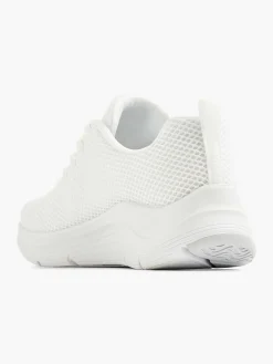 Witte Arch Comfort - Natural Flutter Dames Sneakers