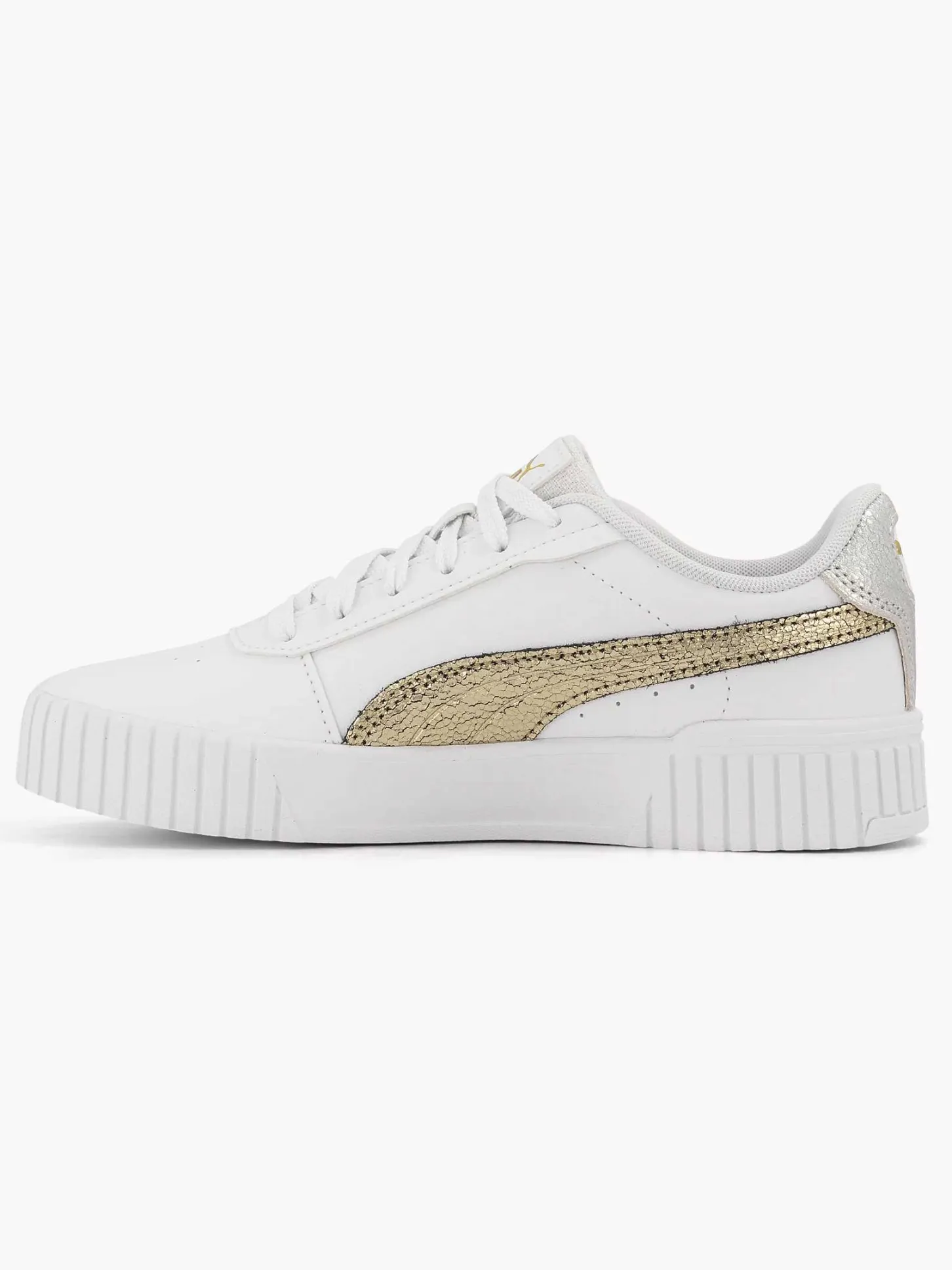 Hot Witte Carina 2.0 Metallic Shine Dames Sneakers
