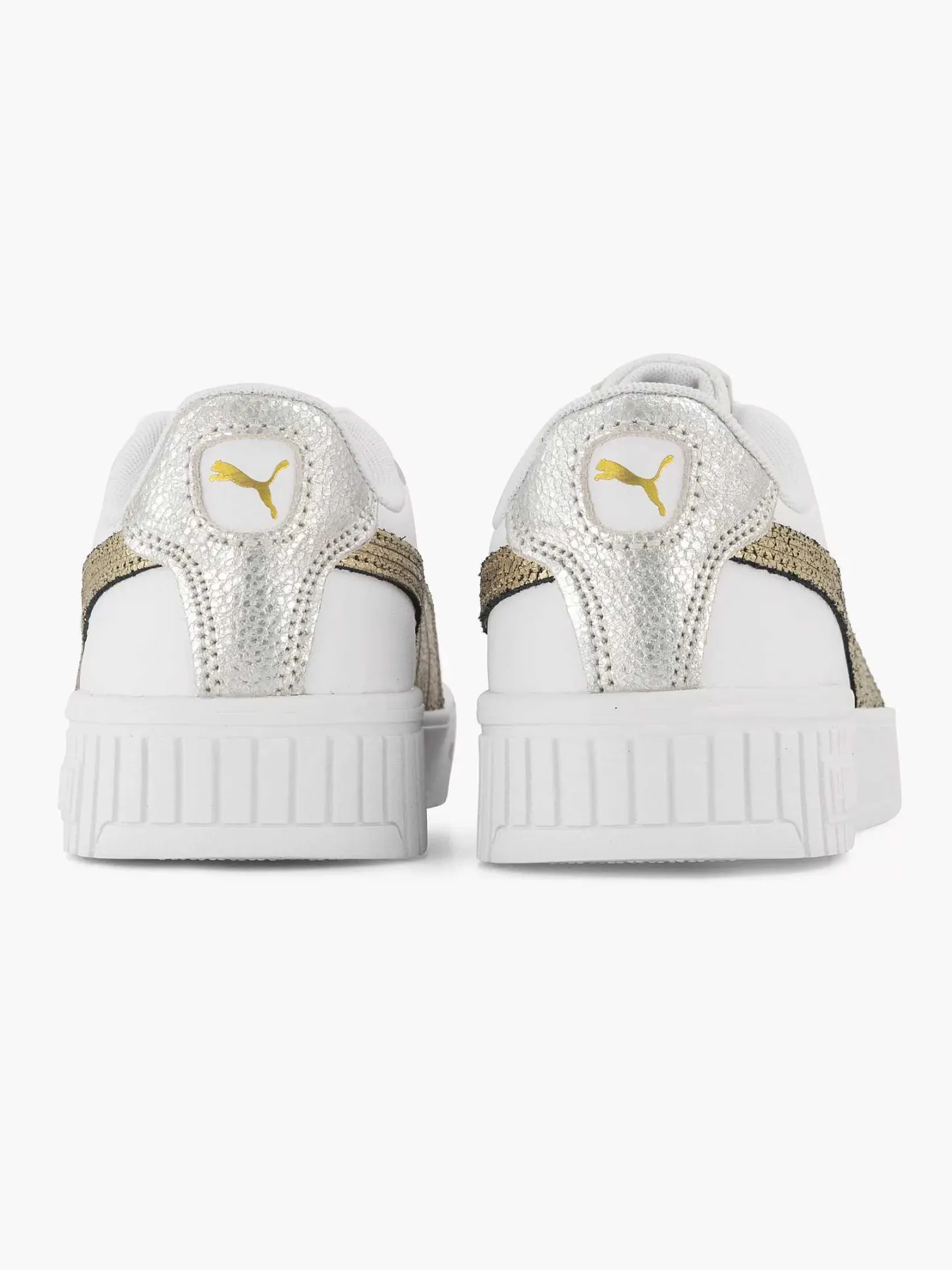 Hot Witte Carina 2.0 Metallic Shine Dames Sneakers