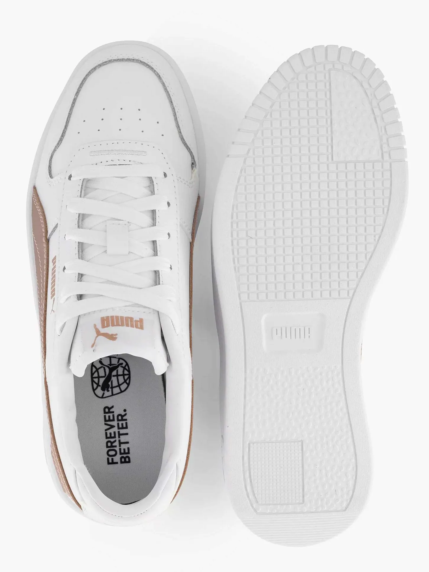 Outlet Witte Carina Street Rose Dames Sneakers