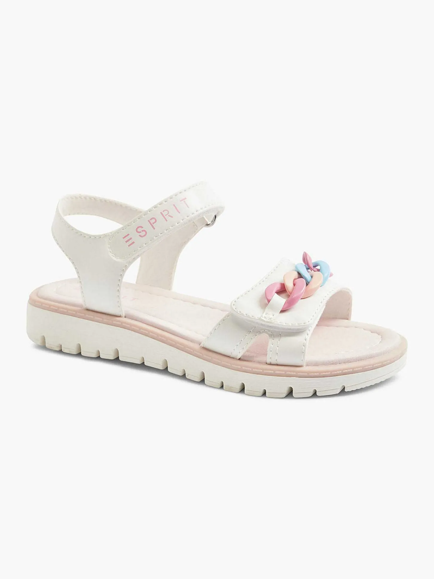 Online Witte Chunky Sandaal Sierketting Kinderen Jongensschoenen