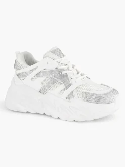 Discount Witte Chunky Sneaker Dames Sneakers