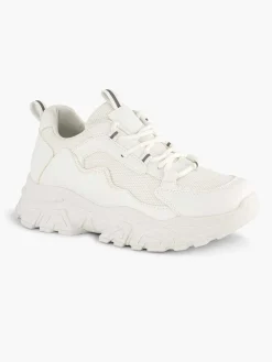 Clearance Witte Chunky Sneaker Dames Sneakers