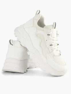 Clearance Witte Chunky Sneaker Dames Sneakers