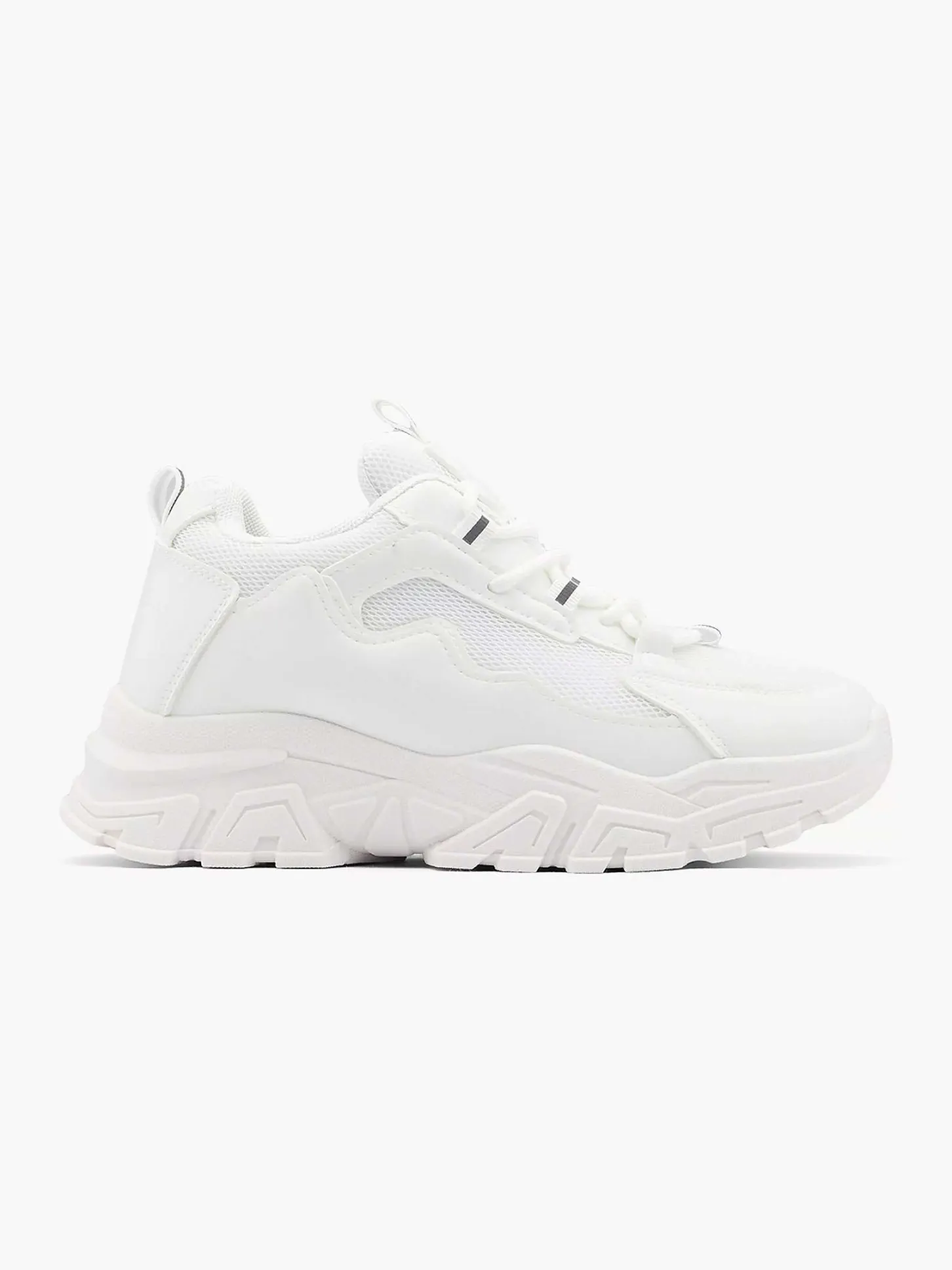 Clearance Witte Chunky Sneaker Dames Sneakers