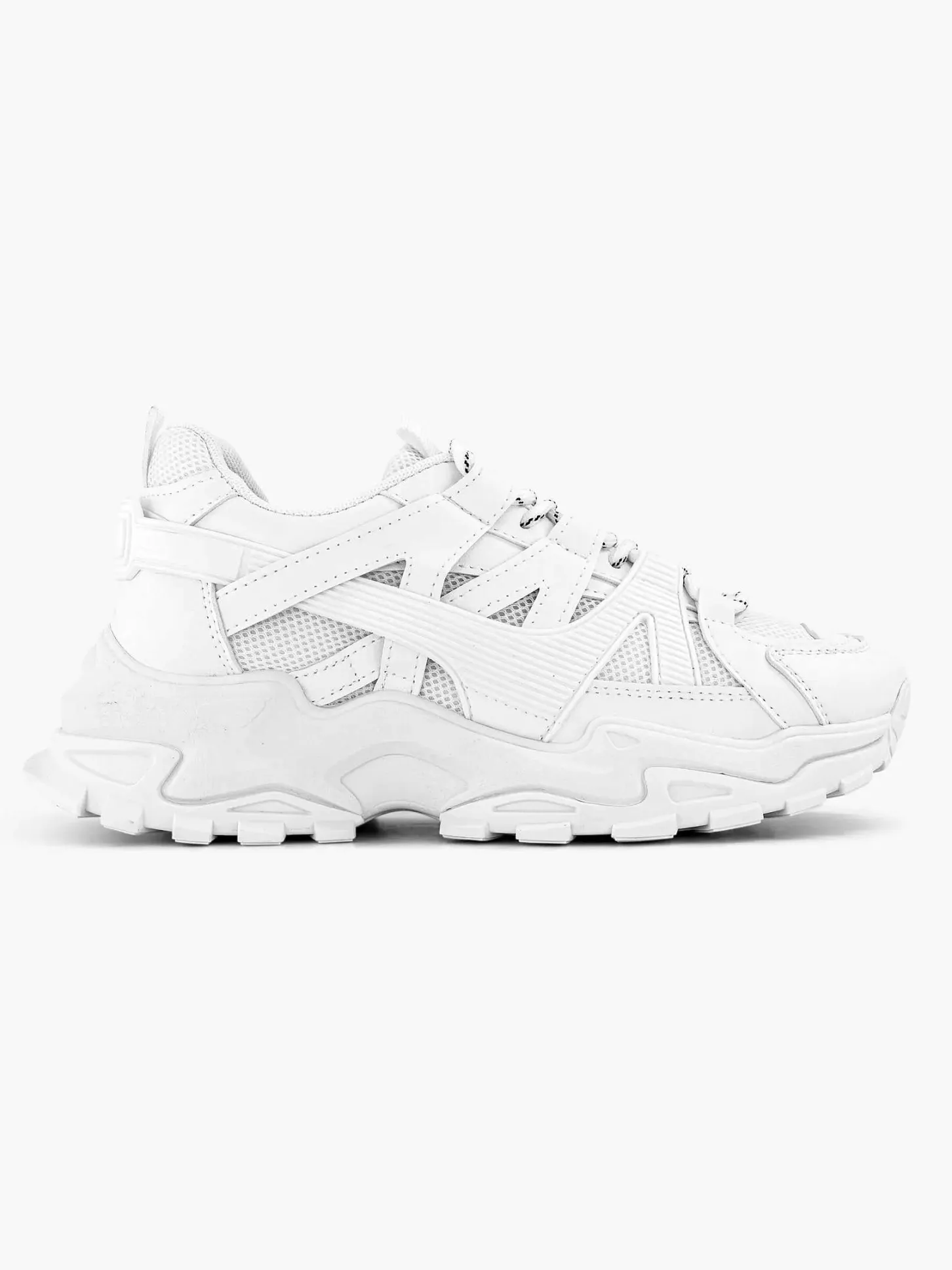 Outlet Witte Chunky Sneaker Dames Sneakers