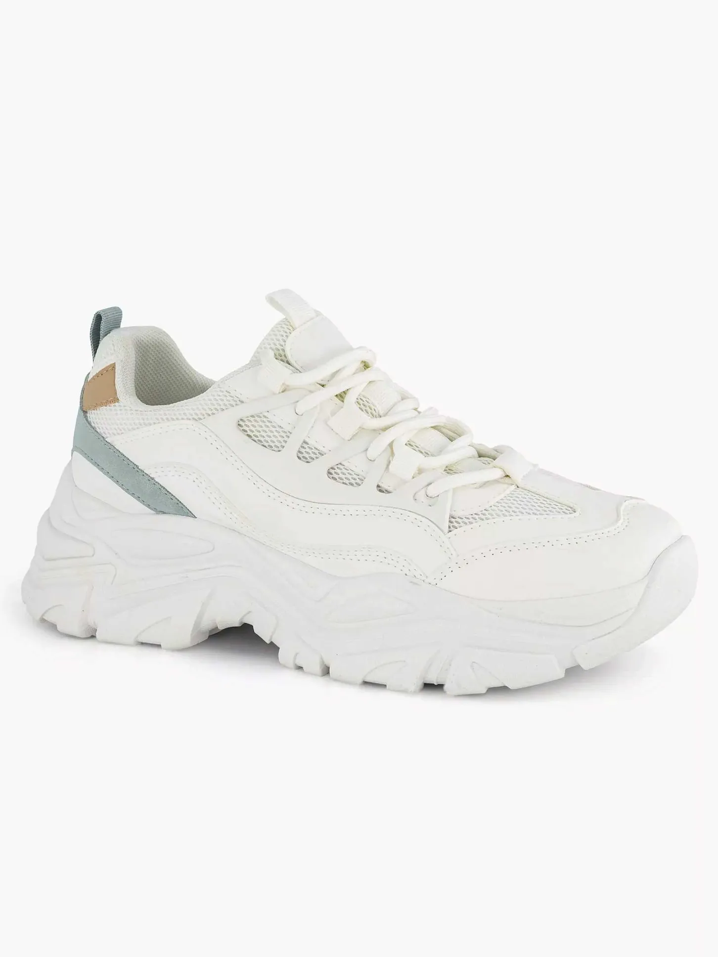 Hot Witte Chunky Sneaker Dames Sneakers