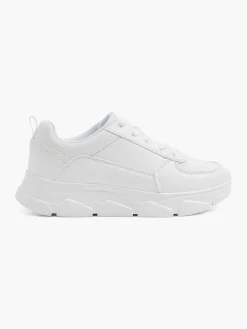 Discount Witte Chunky Sneaker Dames Sneakers
