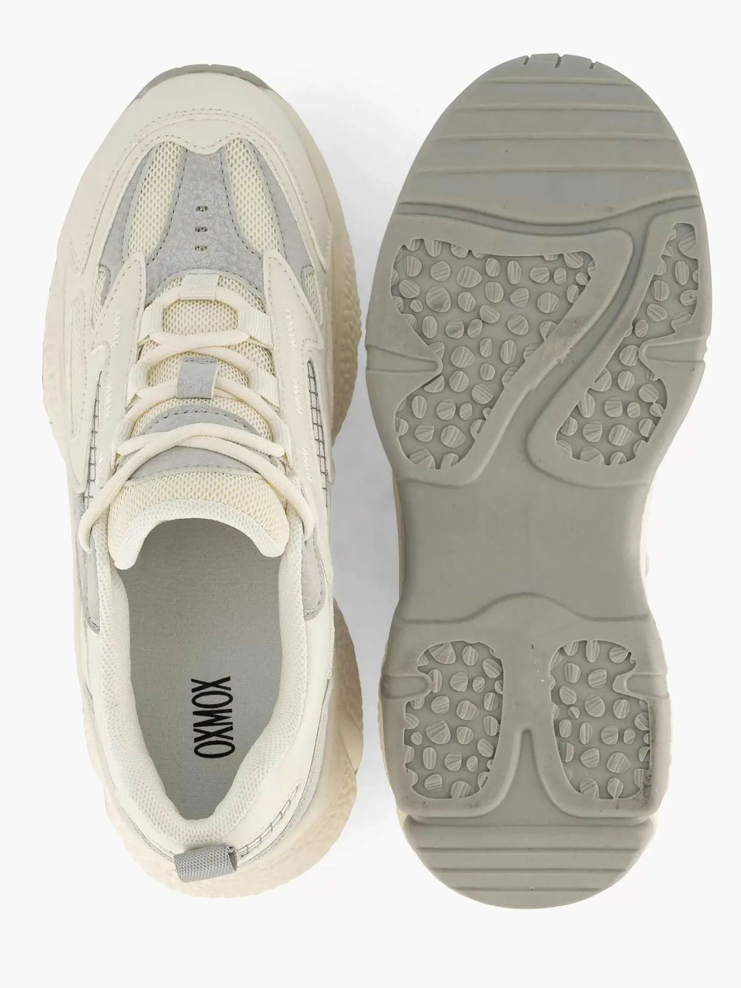 Clearance Witte Chunky Sneaker Dames Sneakers