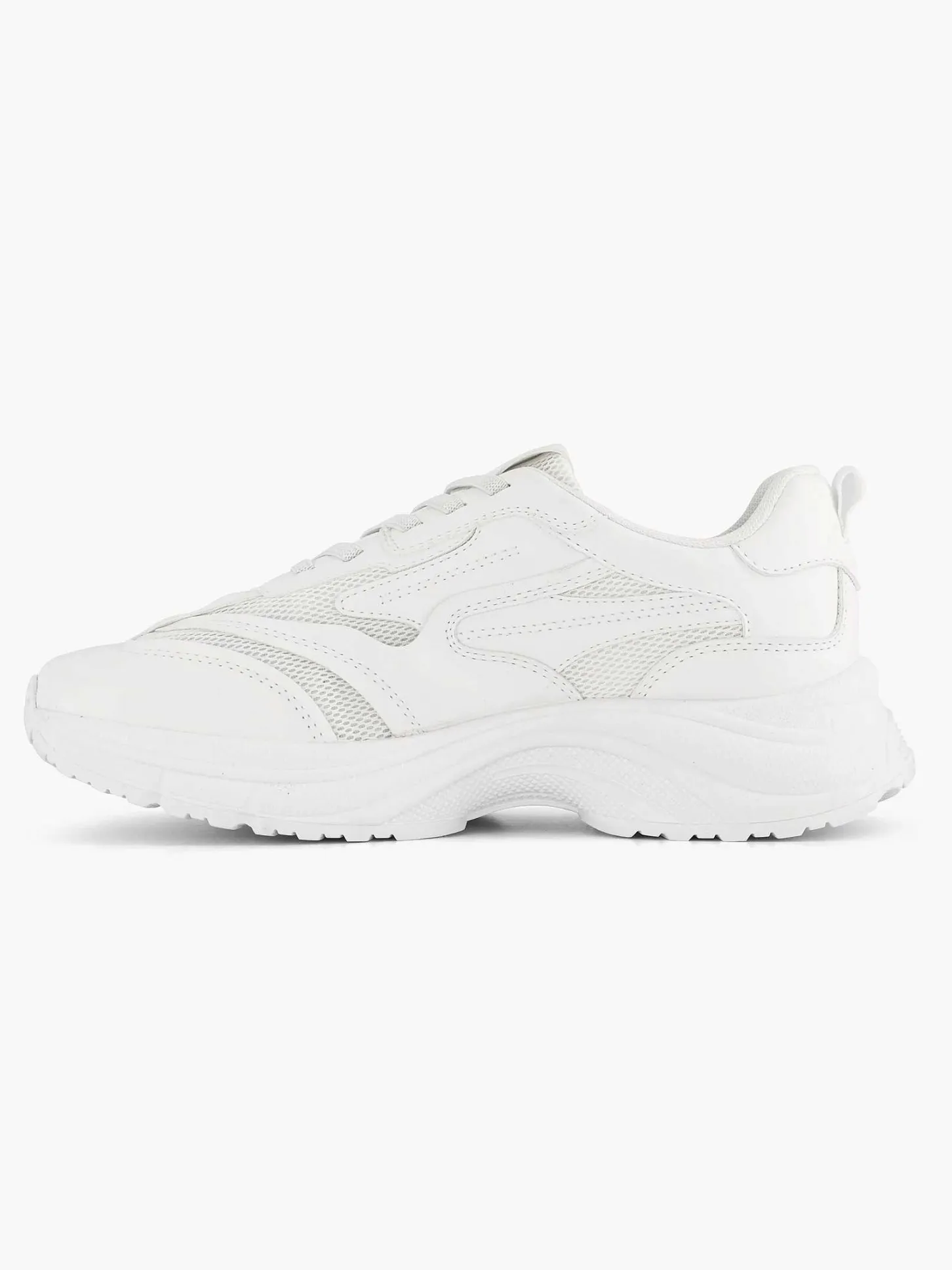 Sale Witte Chunky Sneaker Dames Sneakers