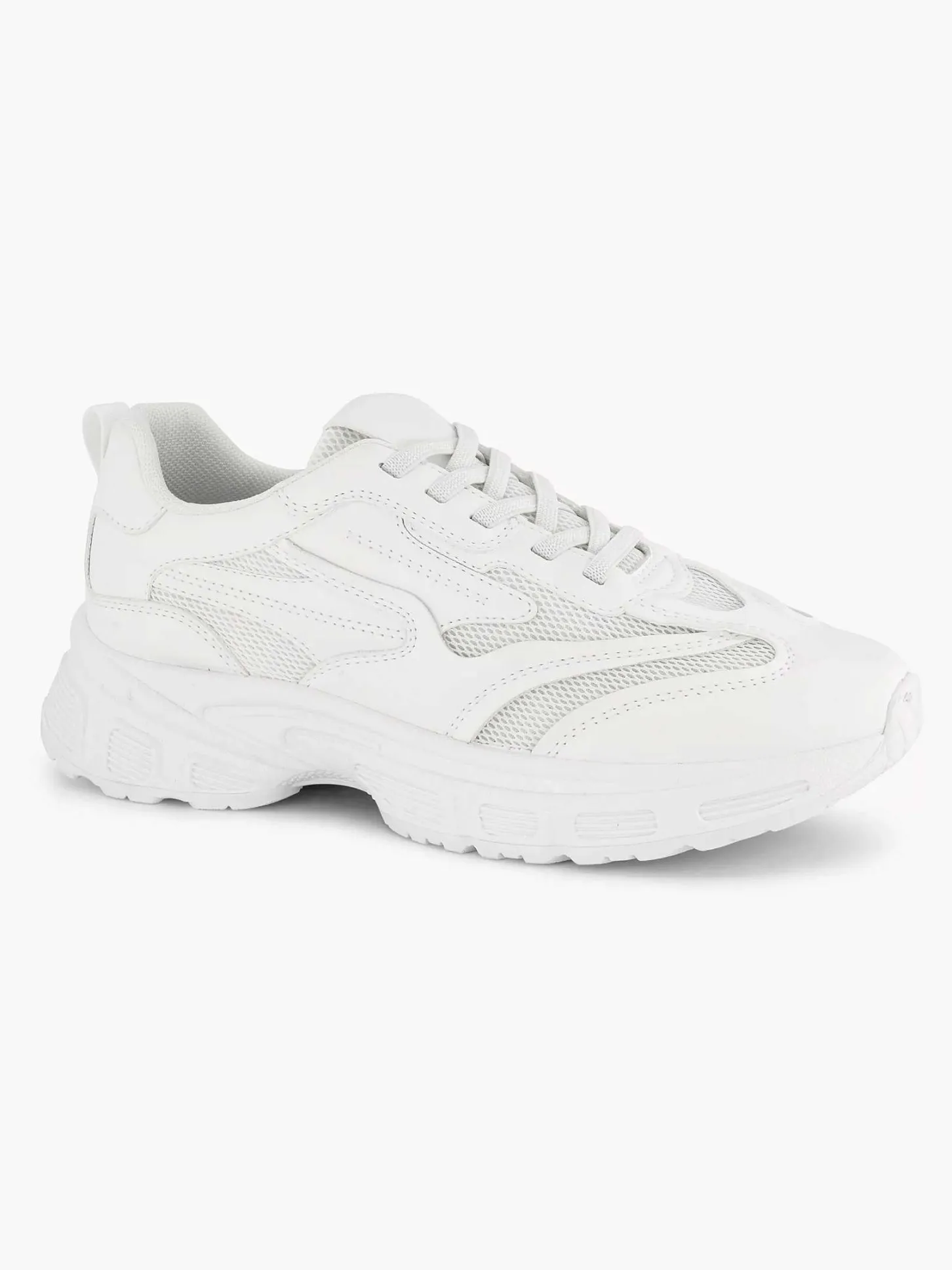 Sale Witte Chunky Sneaker Dames Sneakers