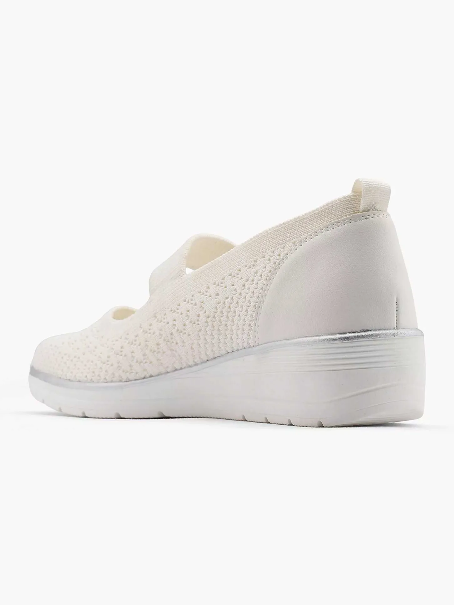 New Witte Comfort Instapper Dames Comfort Schoenen