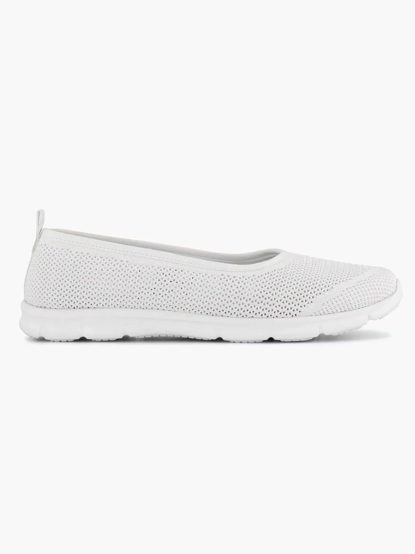 Outlet Witte Comfort Instapper Dames Comfort Schoenen