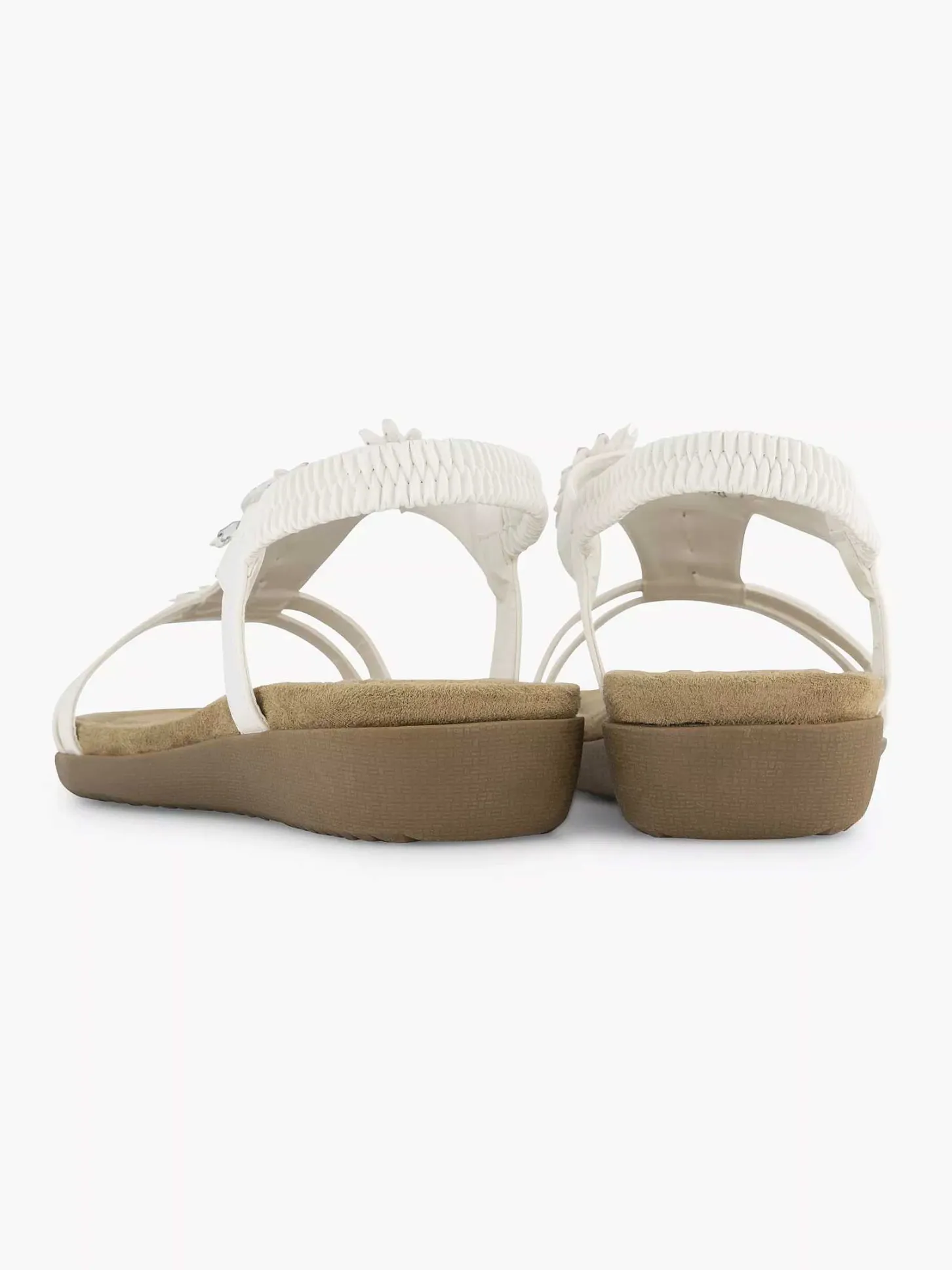 Discount Witte Comfort Sandaal Dames Comfort Schoenen