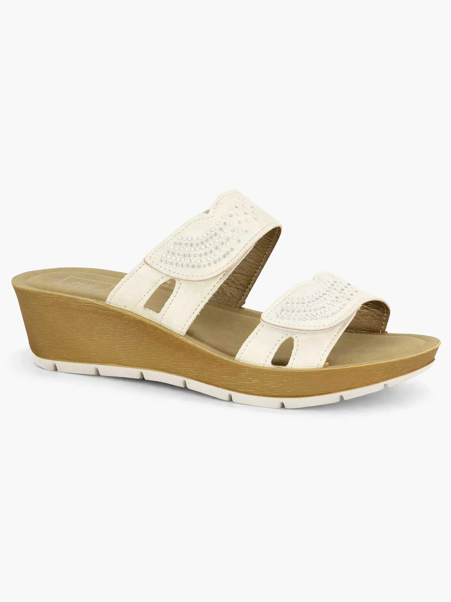 Sale Witte Comfort Slipper Dames Comfort Schoenen