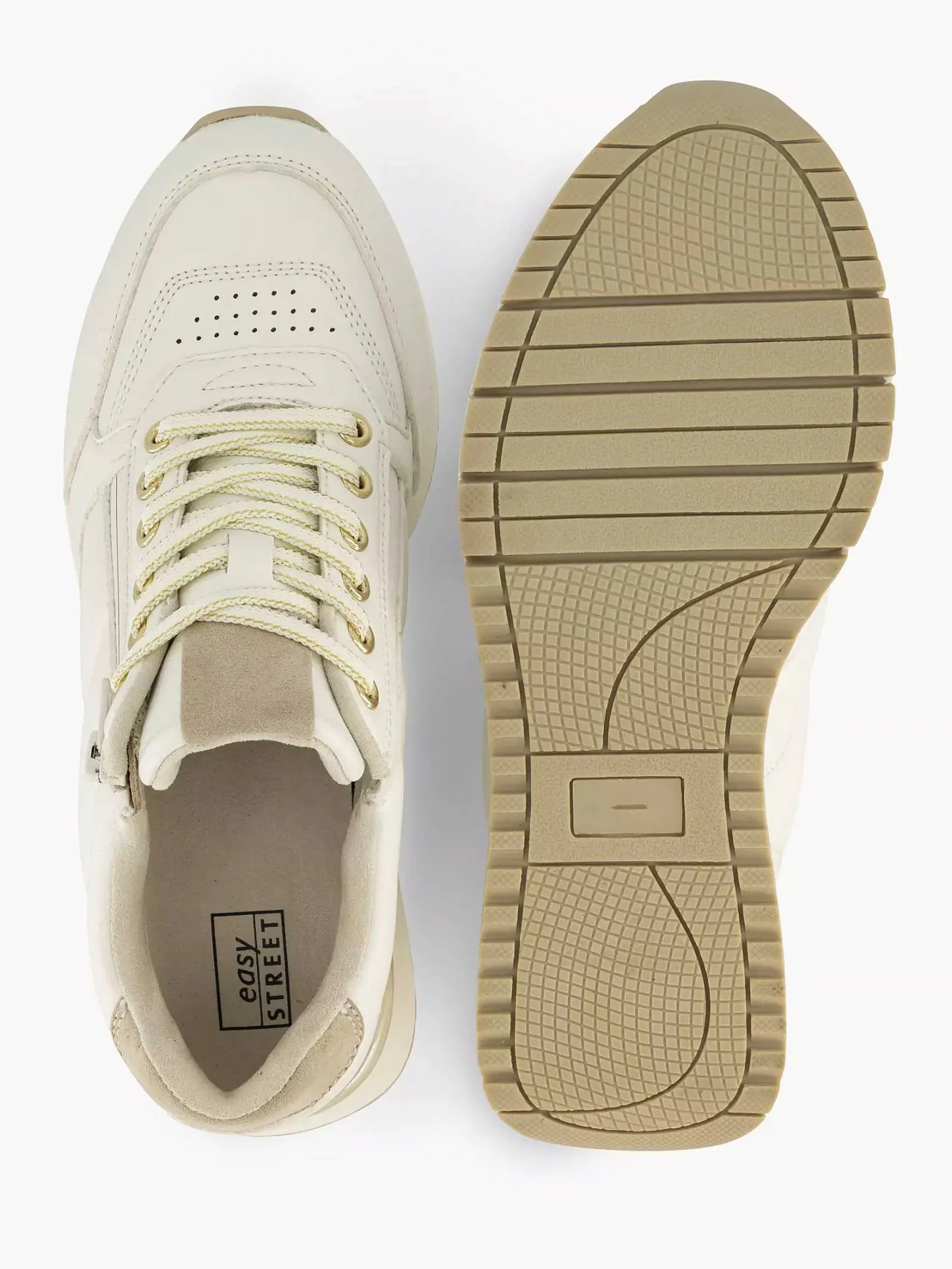 Online Witte Comfort Sneaker Dames Sneakers