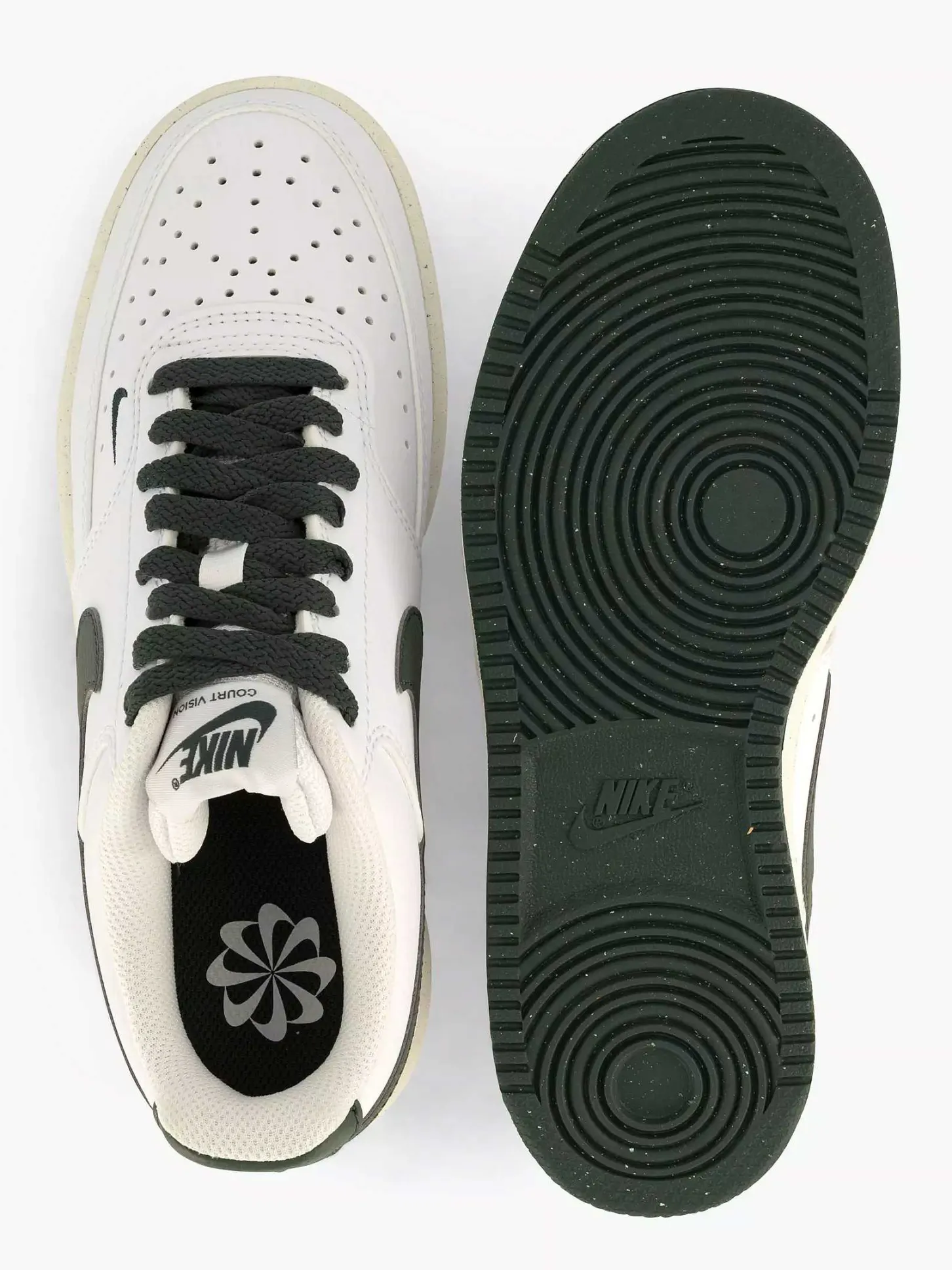 Clearance Witte Court Vision Dames Sneakers