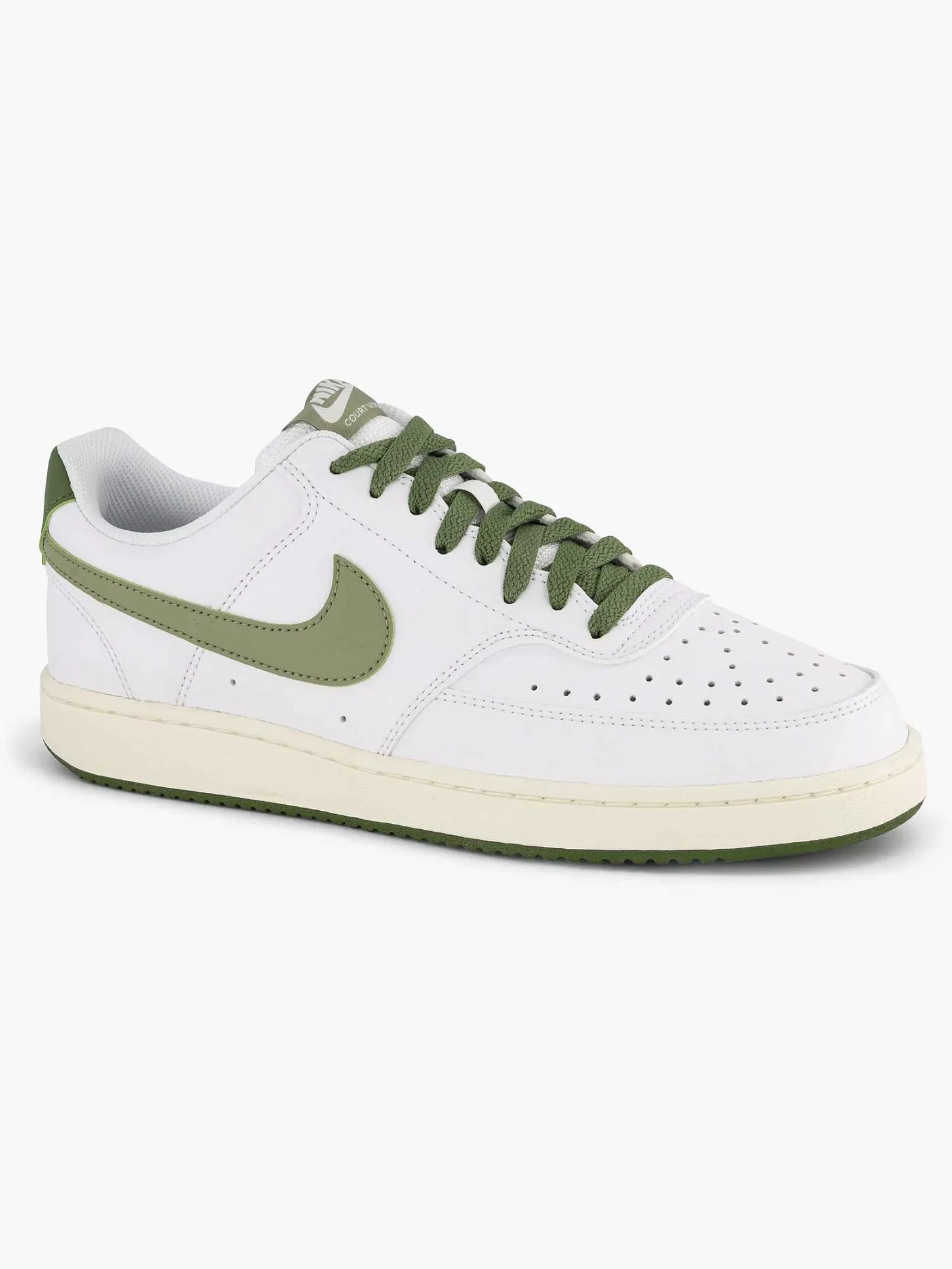New Witte Court Vision Low Heren Sneakers