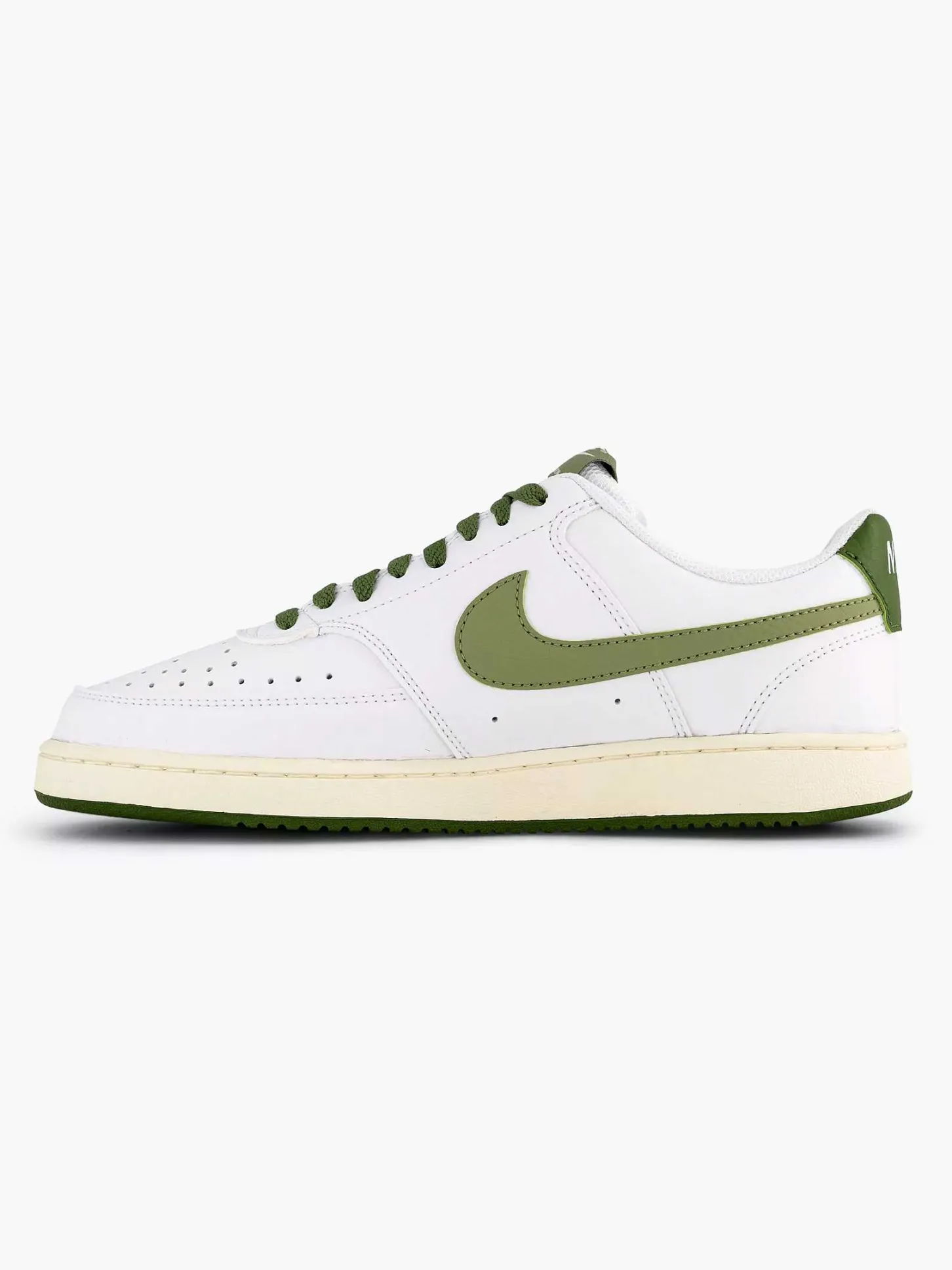 New Witte Court Vision Low Heren Sneakers