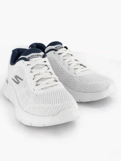 Witte Go Walk Flex- Remark Heren Sneakers