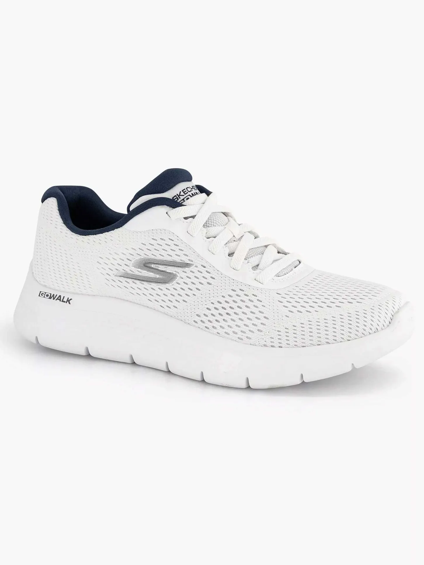 Witte Go Walk Flex- Remark Heren Sneakers