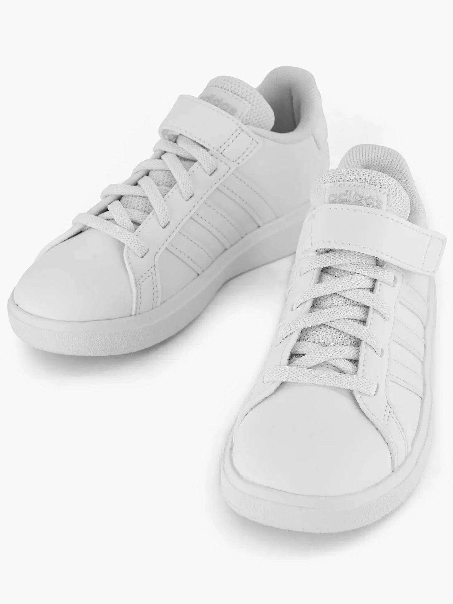Witte Grand Court 2.0 El K Kinderen Babyschoenen