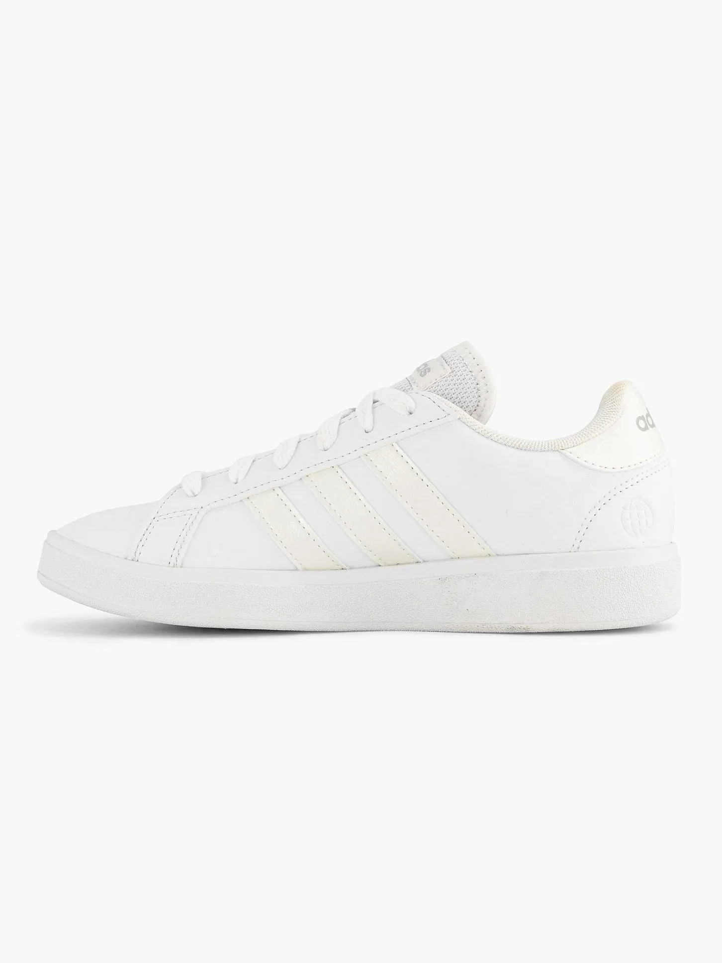 Clearance Witte Grand Court Base 2.0 Dames Sneakers