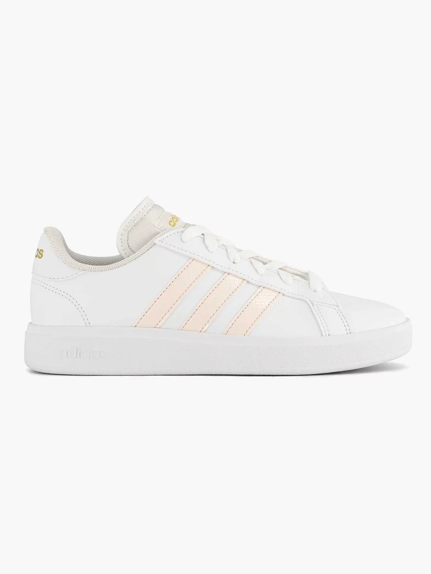 Outlet Witte Grand Court Base 2.0 Dames Sneakers