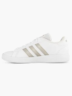 Discount Witte Grand Court Base 2.0 Dames Sneakers