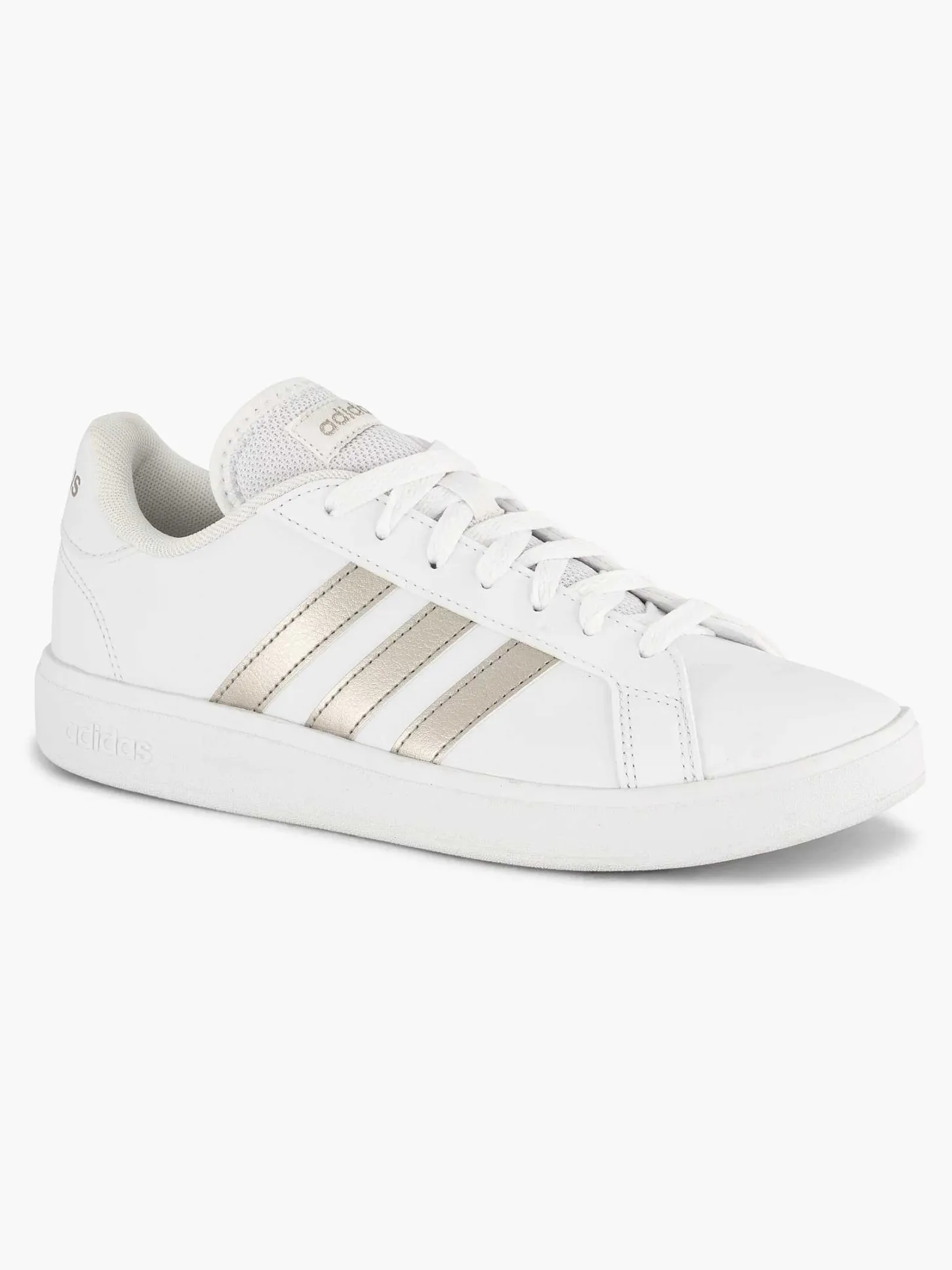 Discount Witte Grand Court Base 2.0 Dames Sneakers