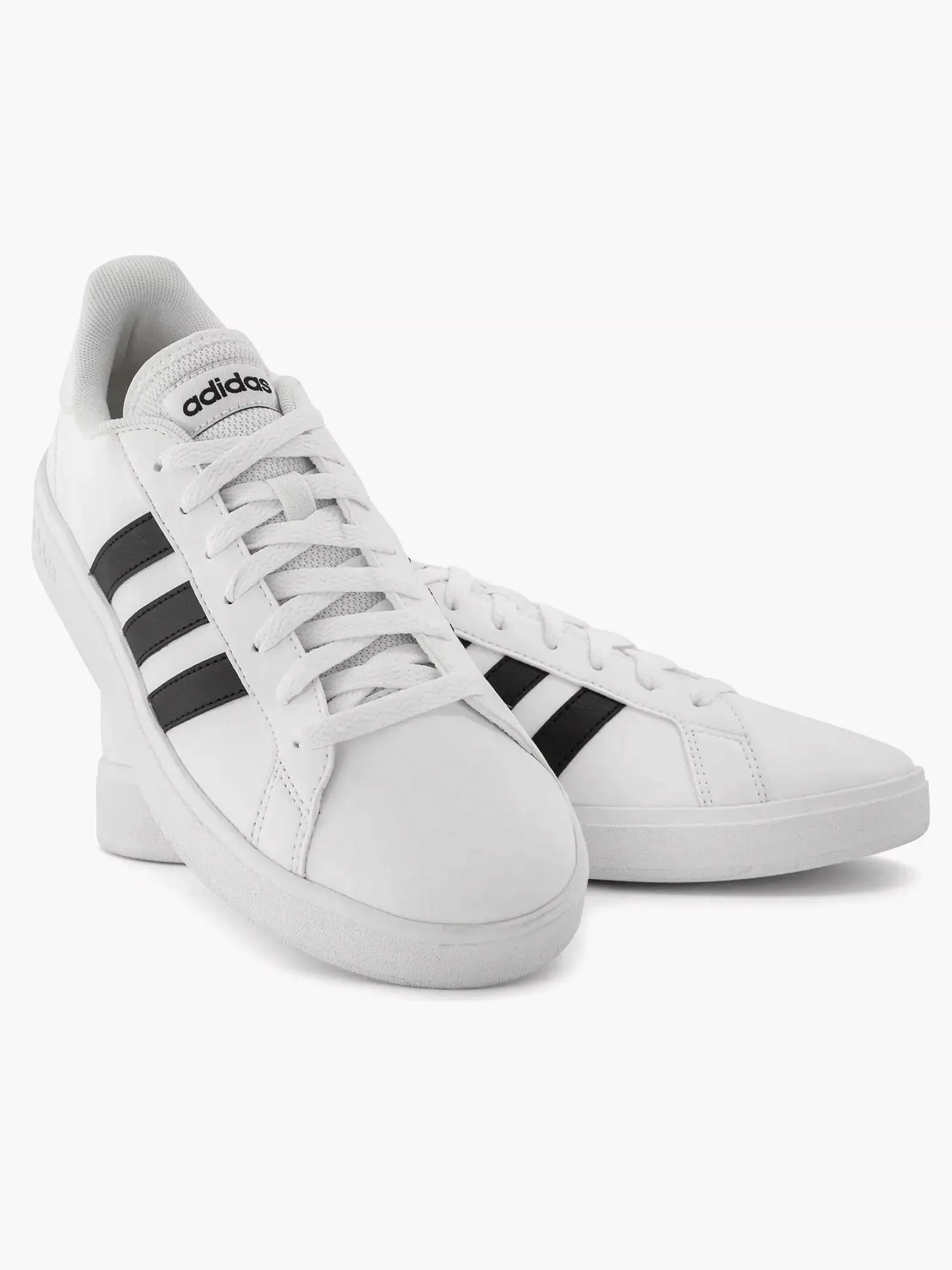 Witte Grand Court Base 2.0 Heren Sneakers