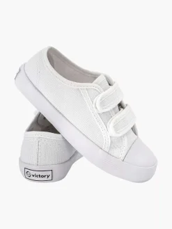 Hot Witte Gymschoen Klittenband Kinderen Babyschoenen