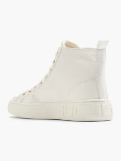 Outlet Witte Hoge Sneaker Dames Sneakers