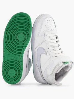 Outlet Witte Hoge Sneaker Court Borough Mid 2 Kinderen Jongensschoenen