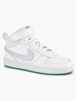 Outlet Witte Hoge Sneaker Court Borough Mid 2 Kinderen Jongensschoenen