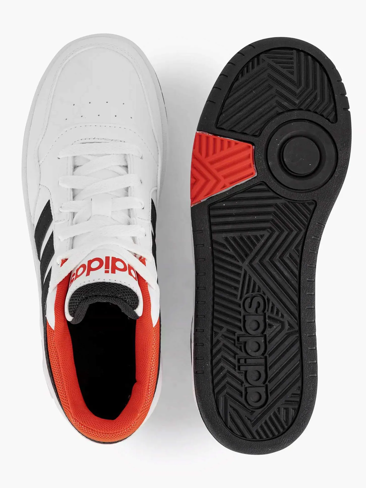 Witte Hoops 3.0 K Kinderen Jongensschoenen