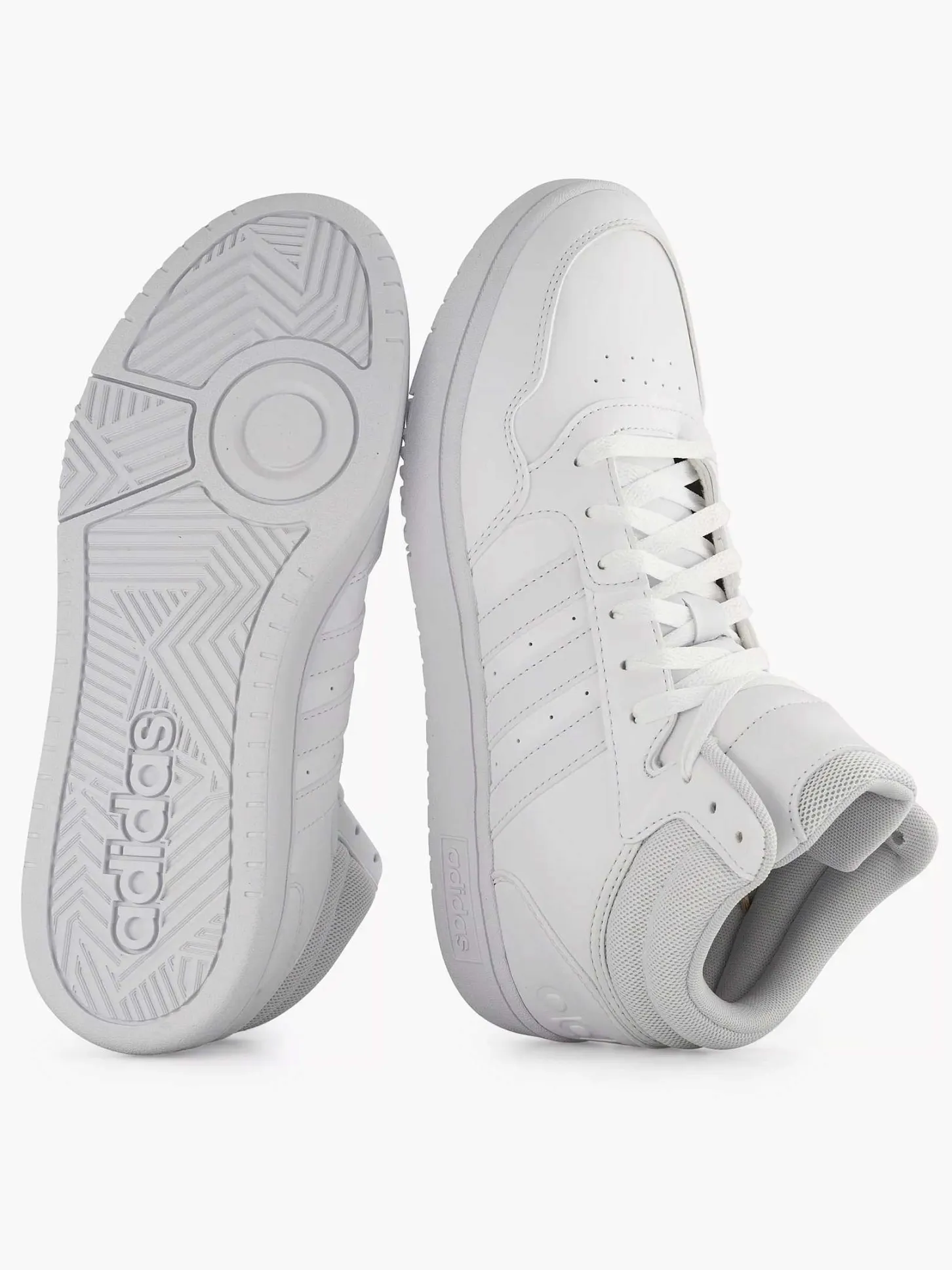 Best Witte Hoops 3.0 Mid Heren Sneakers