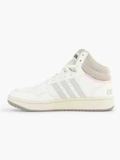 Discount Witte Hoops 3.0 Mid Dames Sneakers