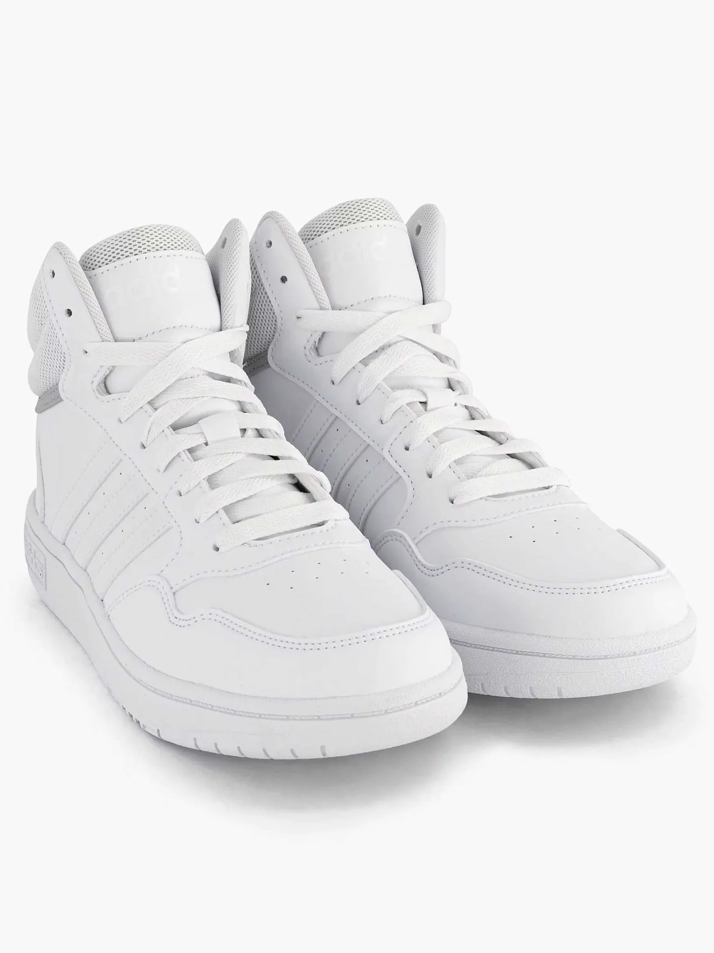 Hot Witte Hoops Mid 3.0 K Kinderen Jongensschoenen